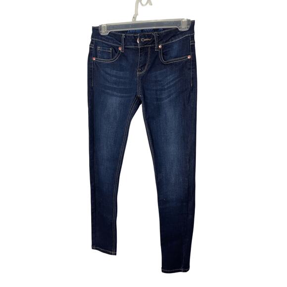 NWT Levis Denim 2009 Edition High Rise Dark Wash Mid Rise Skinny Jeans sz 26 - Picture 1 of 6